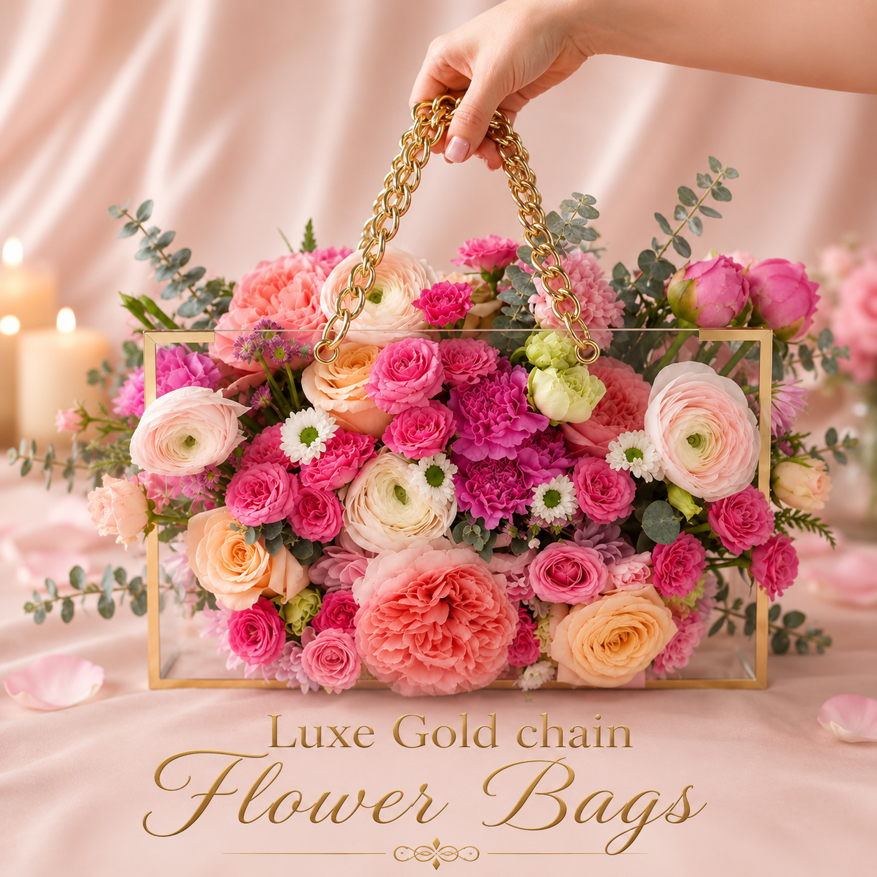 Luxe Gold Chain Bag