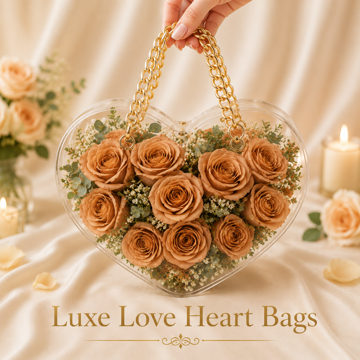 Luxe Love Heart Bag
