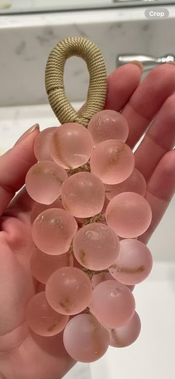 Artisanal Grape Cluster Hanging Soap