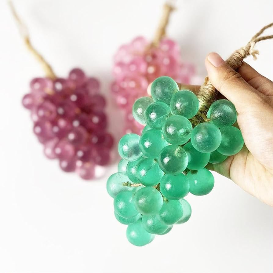 Artisanal Grape Cluster Hanging Soap