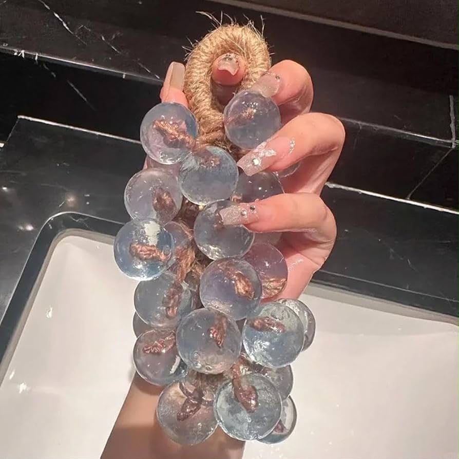 Artisanal Grape Cluster Hanging Soap