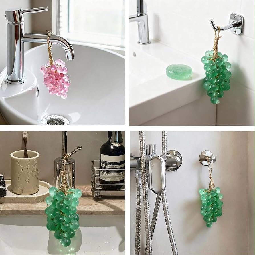 Artisanal Grape Cluster Hanging Soap