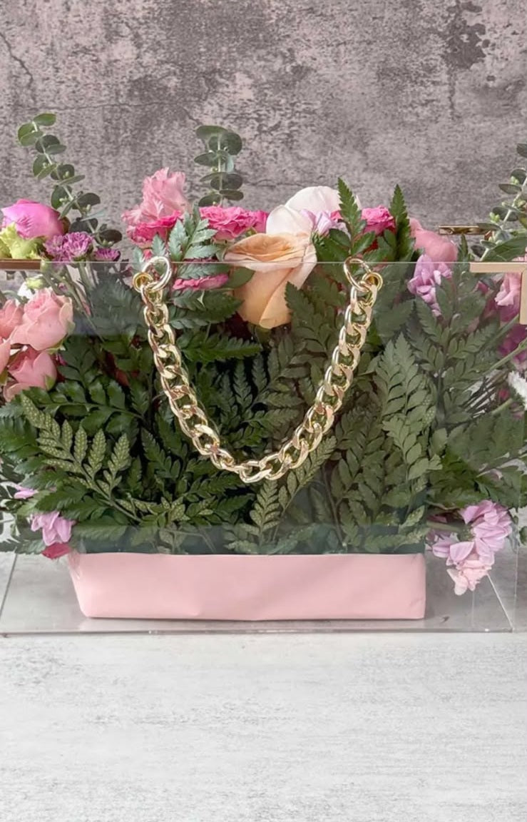 Everlasting Luxe Rose Bag