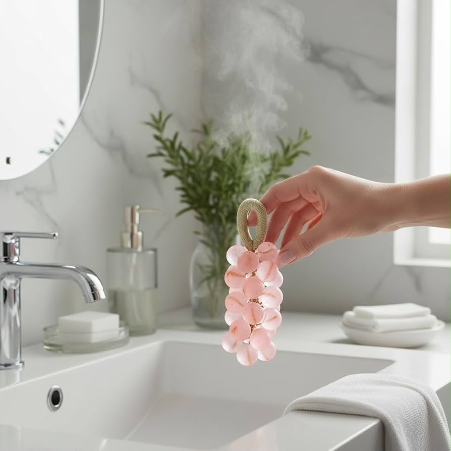 Artisanal Grape Cluster Hanging Soap