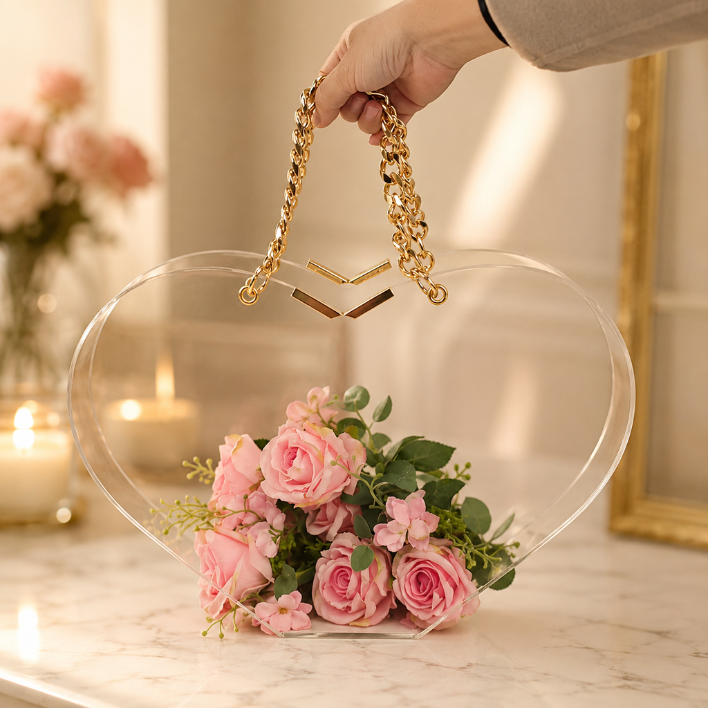 Everlasting Luxe Love Heart Bag