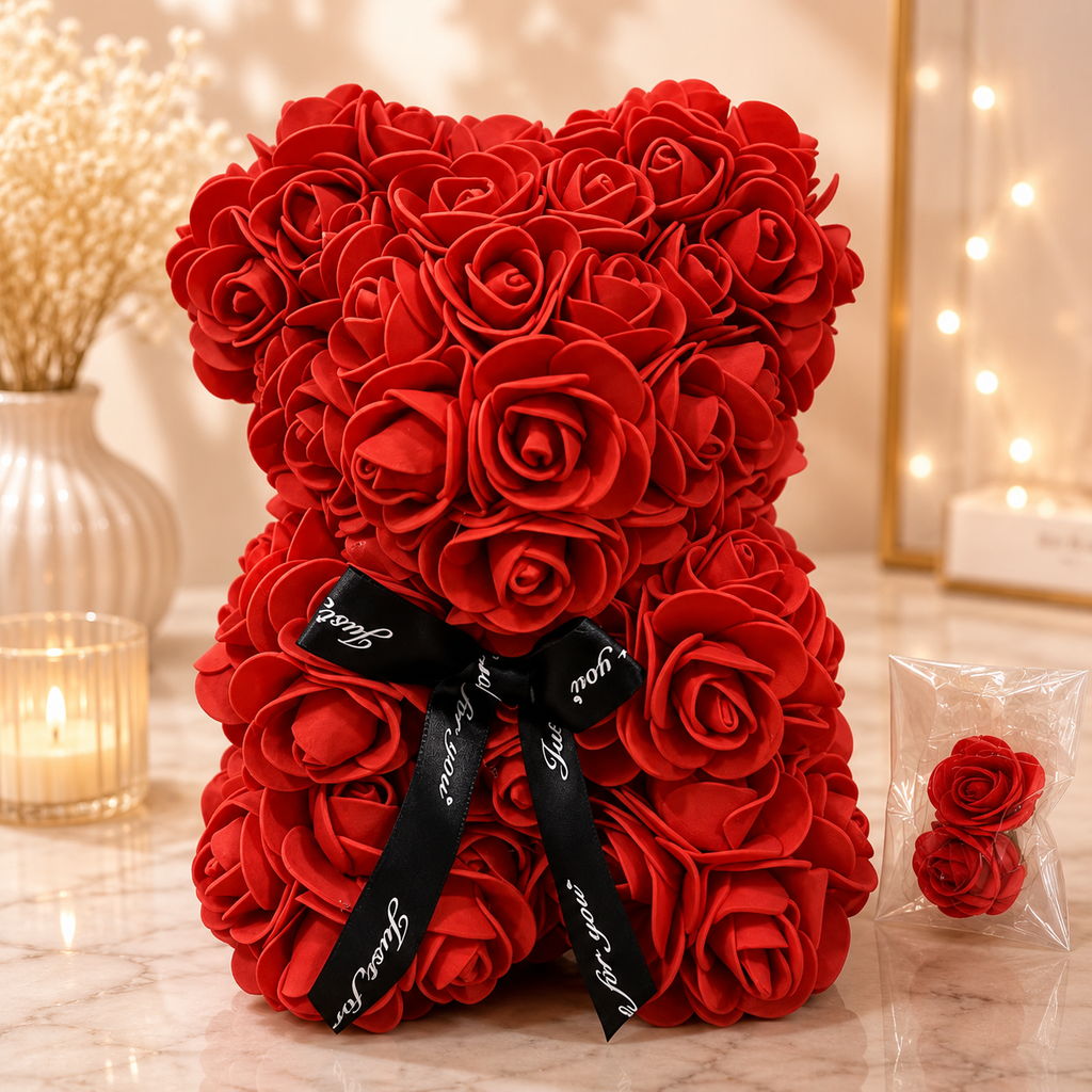 Luxury Rose Teddy Bear Gift