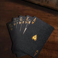 Luxury Waterproof Black Playing Cards