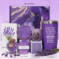 Lavender Spa Gift Box | 7pc Luxury Pamper Hamper for Her