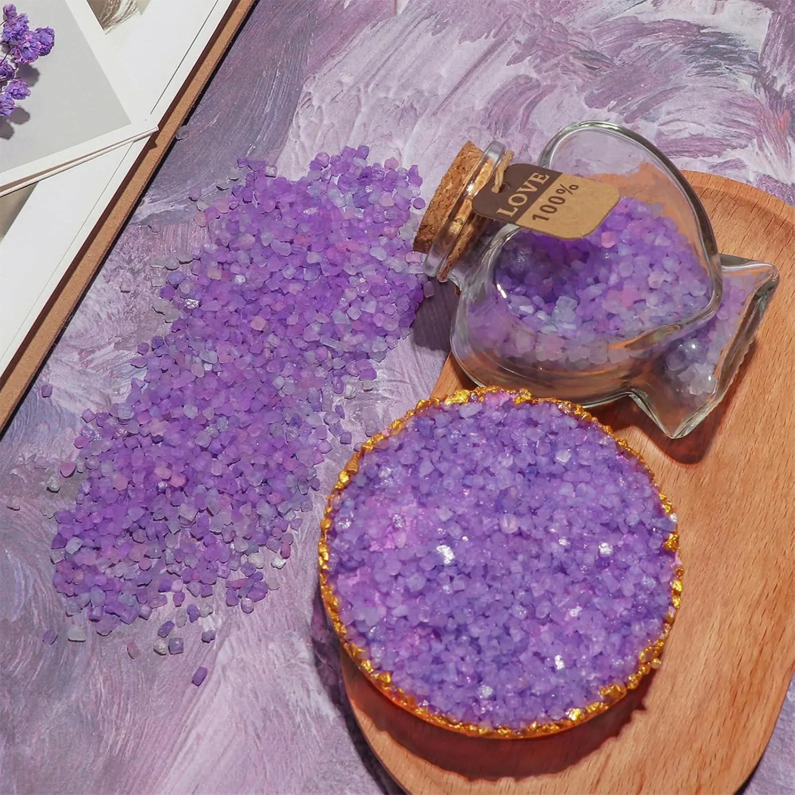 Lavender Spa Gift Box | 7pc Luxury Pamper Hamper for Her