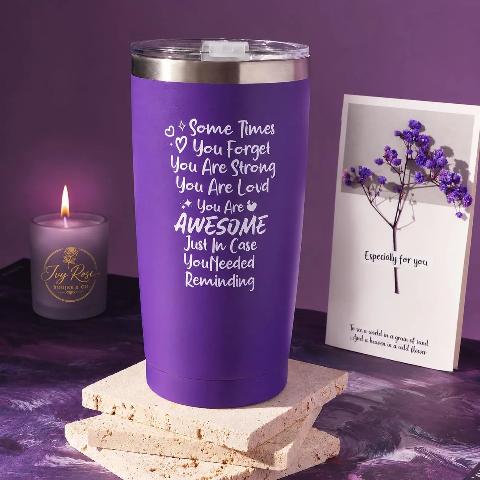 Lavender Spa Gift Box | 7pc Luxury Pamper Hamper for Her