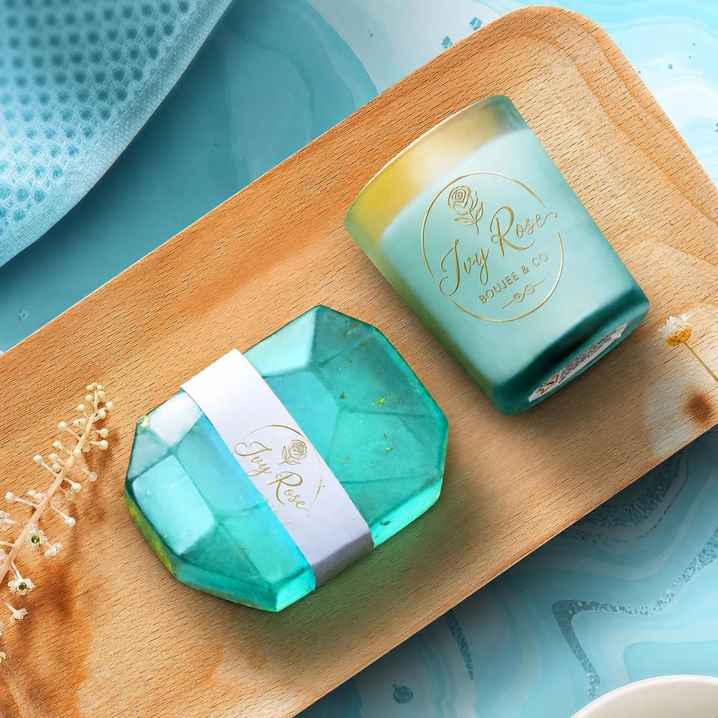 Bluebell Citrus Spa Gift Basket | 6pc Birthday Hamper for Her