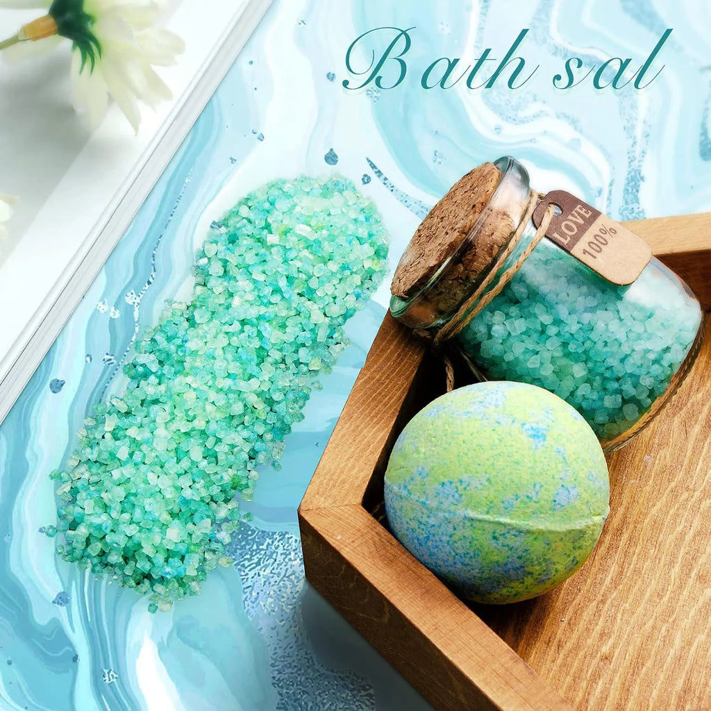 Bluebell Citrus Spa Gift Basket | 6pc Birthday Hamper for Her